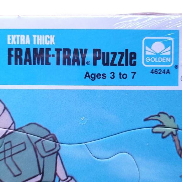 Vintage1986 CENTURIONS PUZZLE Frame Tray Puzzle COMPLETE Still sealed - Picture 4 of 5